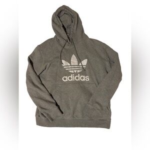 Adidas Gray Men’s Hoodie Size L